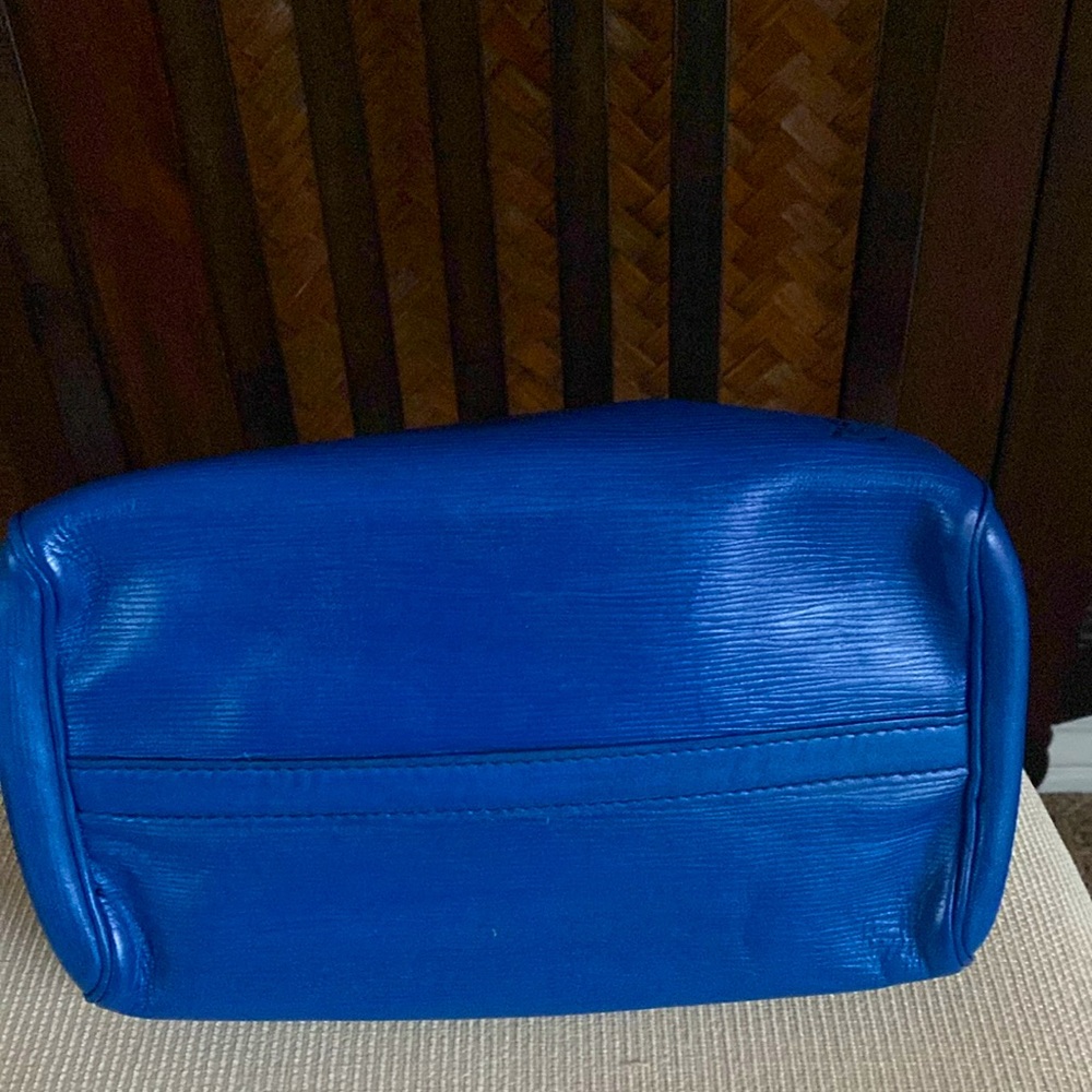 LOUIS VUITTON - EPI Cerulean Speedy - Picture 8 of 11